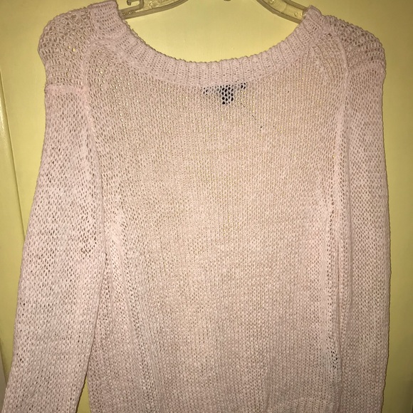 Ann Taylor Pink Knit Sweater - Picture 3 of 3